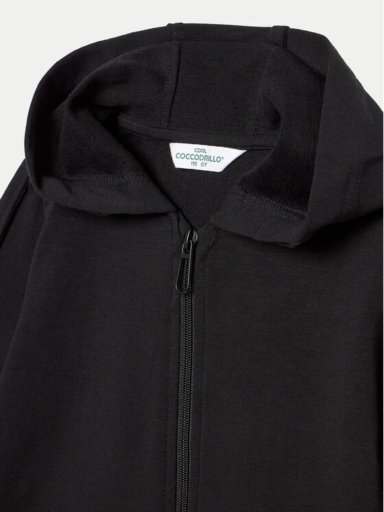 Coccodrillo Coccodrillo Felpa ZC4132401VGA Nero Regular Fit