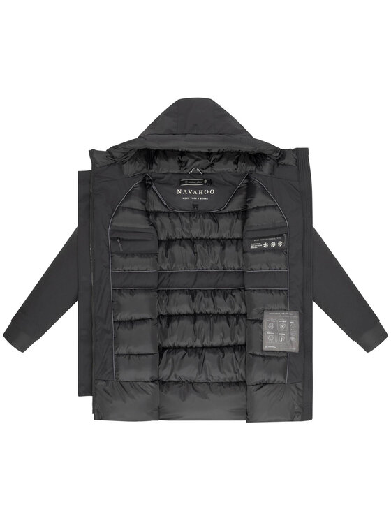 Navahoo Navahoo Kurtka zimowa Winterprinzessin Szary Regular Fit