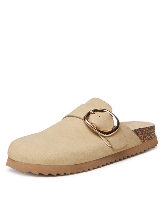 DeeZee DeeZee Pantoletten T0613-61 Beige