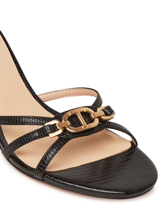TWINSET TWINSET Şlapi 251TCP102 Negru