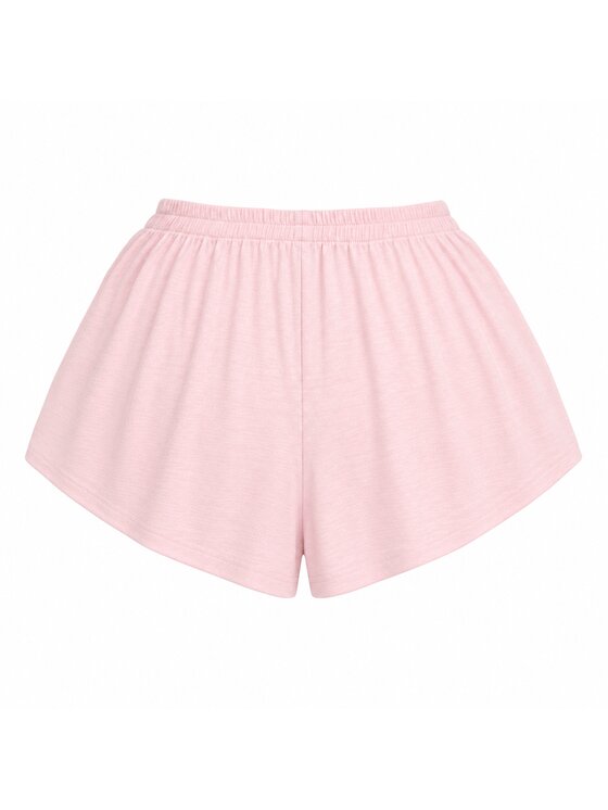 MissDenim MissDenim Szorty piżamowe Spodenki do spania Różowy jasny Flare Fit