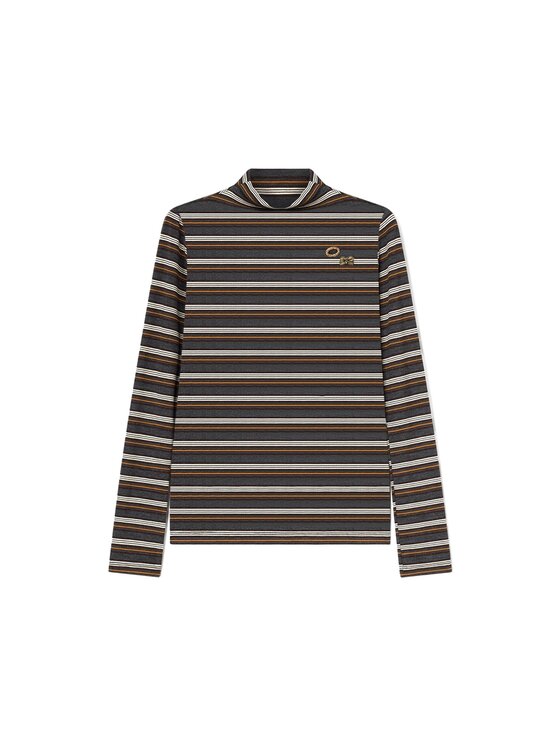 Motivi Motivi Golf G093W003932N0S3 Szary Slim Fit