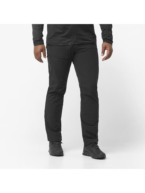 Salomon Salomon Spodnie outdoor WAYFARER PANTS M Czarny Active Fit