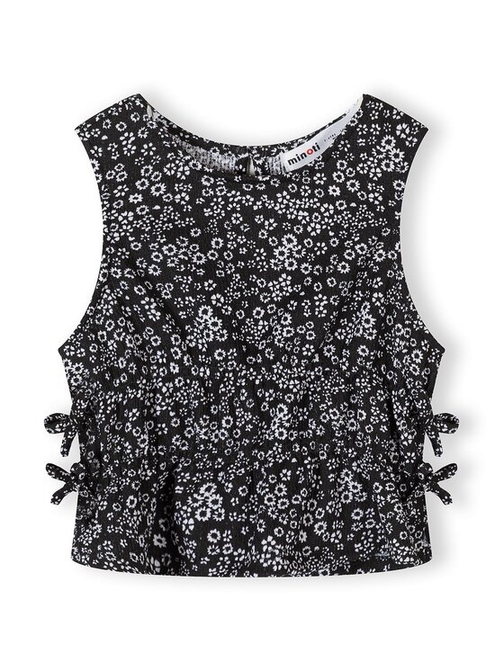 minoti minoti Komplet top i spodnie 30SET154 Czarny Regular Fit