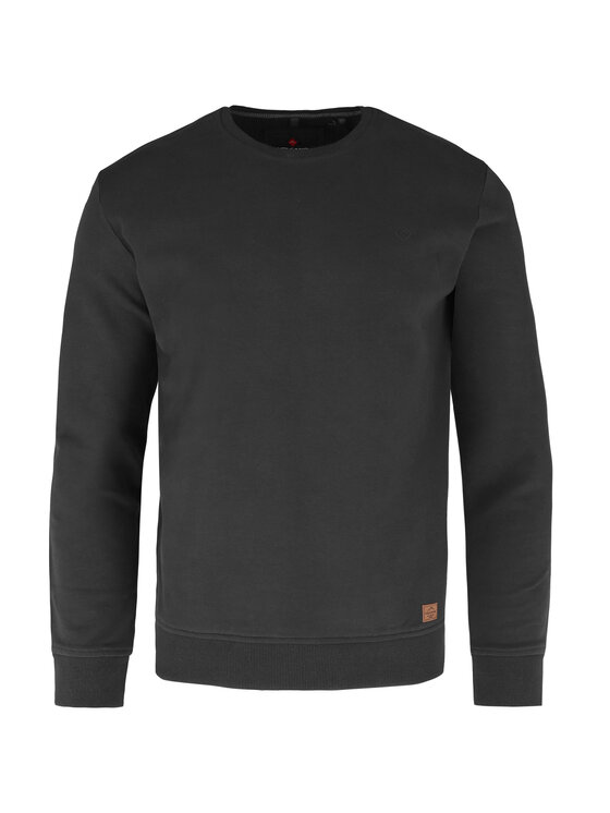 Volcano Volcano Bluza B-ANDY Czarny Regular Fit