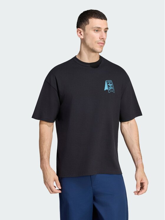 adidas adidas T-Shirt 170369 Czarny Loose Fit
