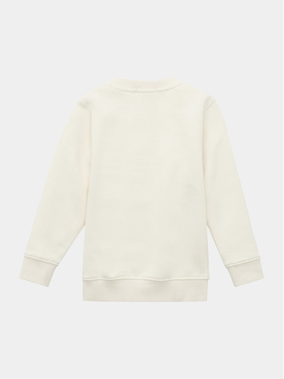 Tom Tailor Tom Tailor Felpa 1037581 Écru Regular Fit