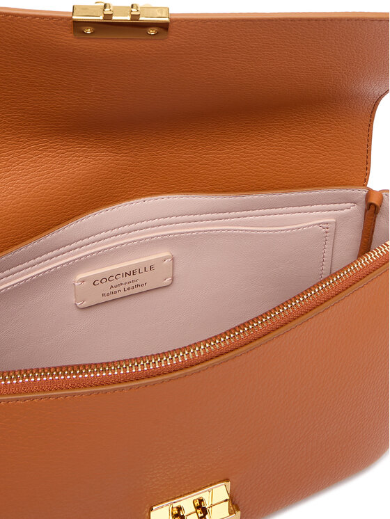 Coccinelle Coccinelle Handtasche U4K Coccinelle C-Me Lock E1 U4K 12 01 01 Braun