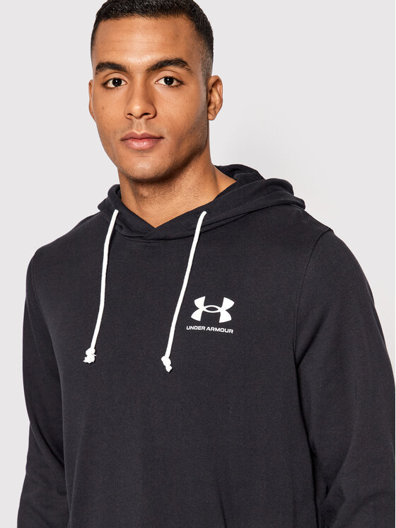 Under Armour Under Armour Mikina Ua Rival Terry 1370401 Čierna Loose Fit