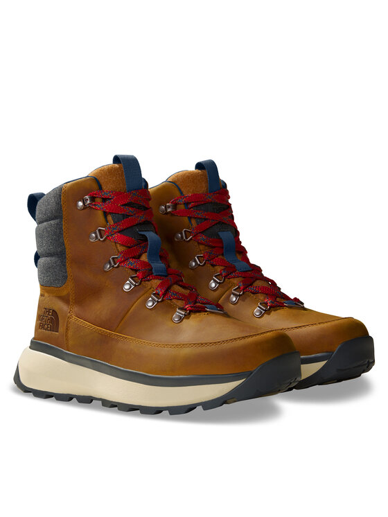 The North Face The North Face Pohodni čevlji Bergen Leather Wp NF0A8A9M8O11 Rjava