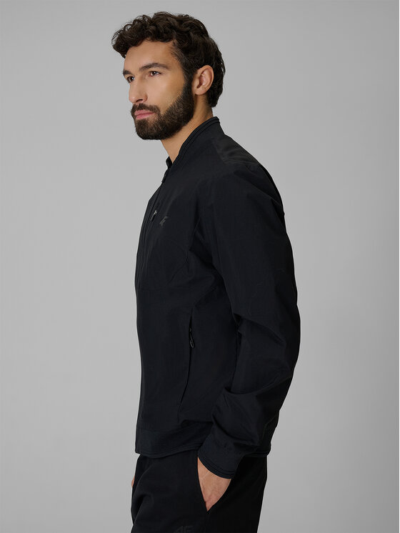 4F 4F Kurtka przejściowa CITY JACKETS Czarny Regular Fit