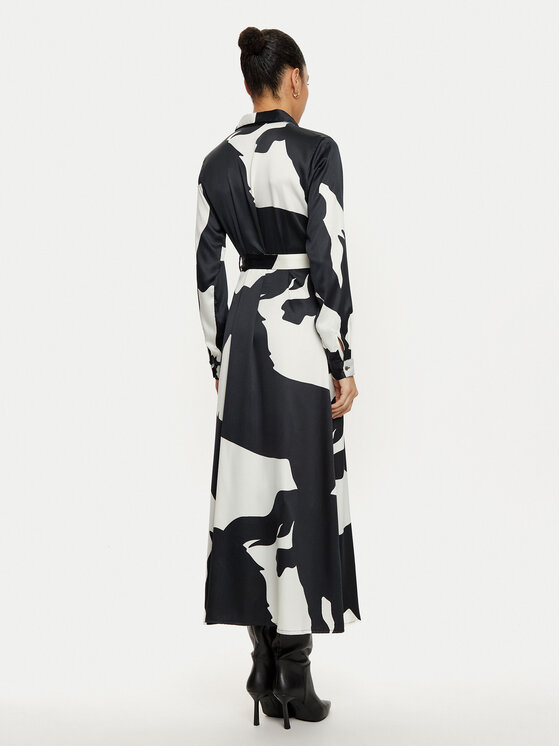 ONLY ONLY Sukienka koszulowa Jane 15336733 Czarny Regular Fit