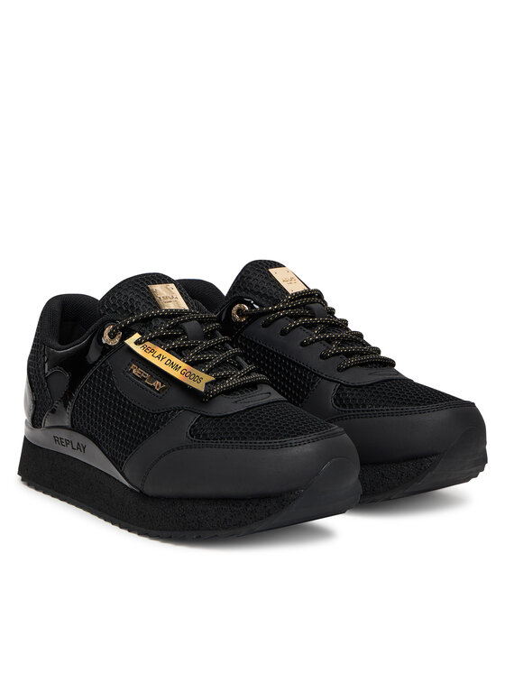 REPLAY REPLAY Sneakersy GWS63.000.C0161S Czarny