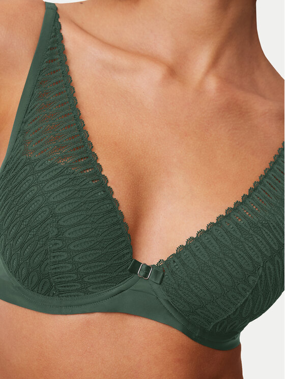 Triumph Triumph Bralette krūšturis Aura Spotlight 10216460 Zaļš