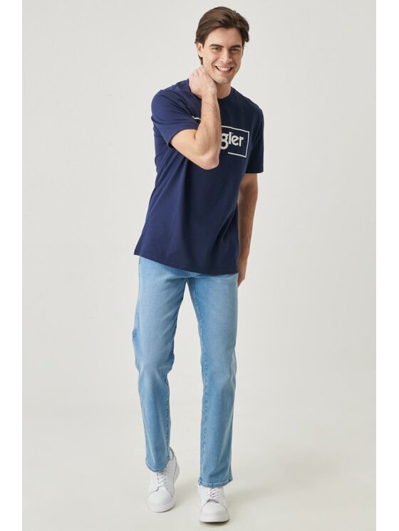Wrangler Wrangler Jeans TEXAS Blu Straight Fit