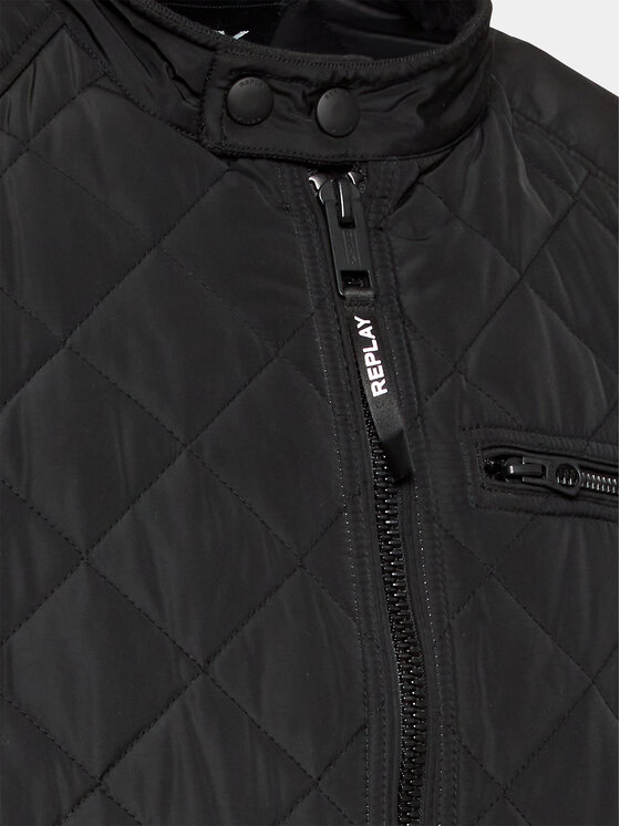 REPLAY Replay Демісезонна куртка M8000.000.84442 Чорний Regular Fit