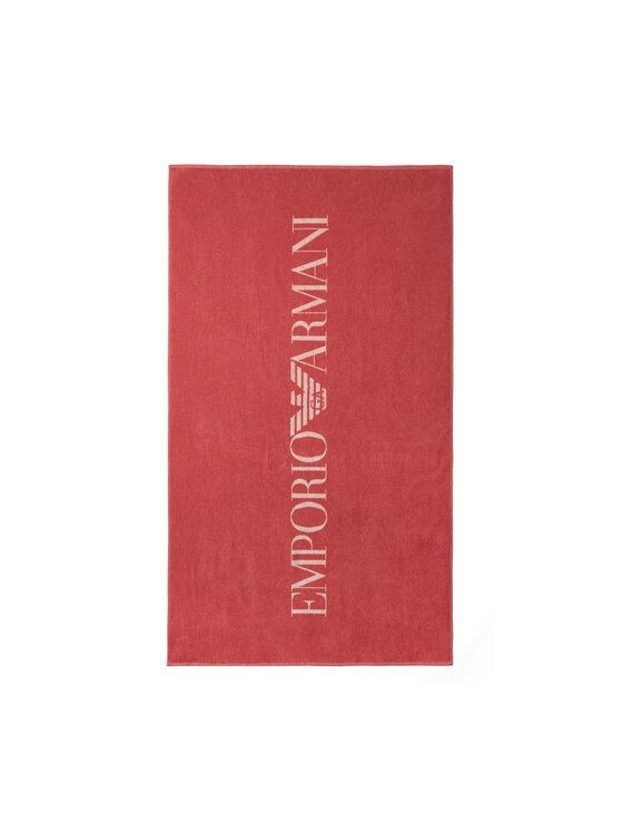 Emporio Armani Emporio Armani Пляжний рушник EX000019 AF20424 UA303 Темно-рожевий