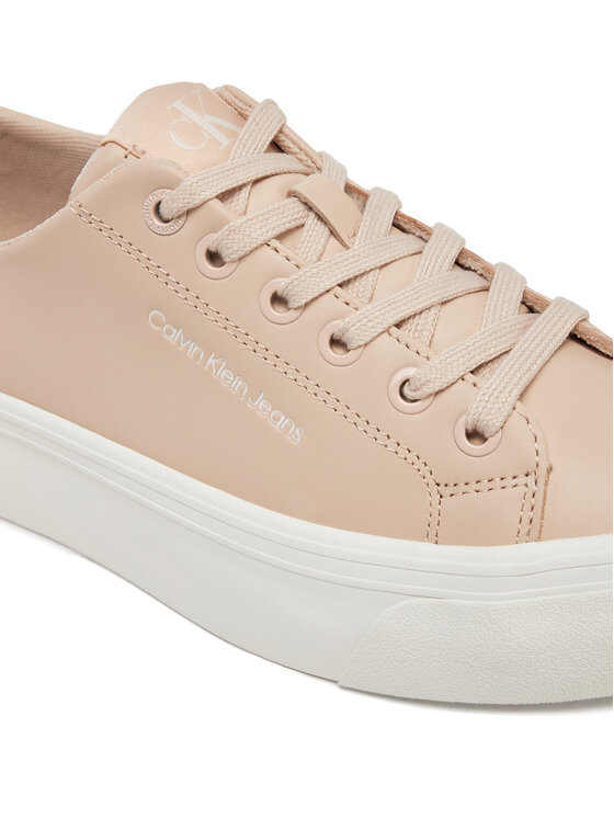 Calvin Klein Jeans Calvin Klein Jeans Sneakers Vulc Flatform Low Mg Lth YW0YW01771 Roz