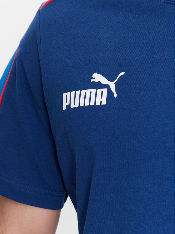 Puma Puma Тишърт Bmw Mms Mt7 538119 Тъмносин Regular Fit