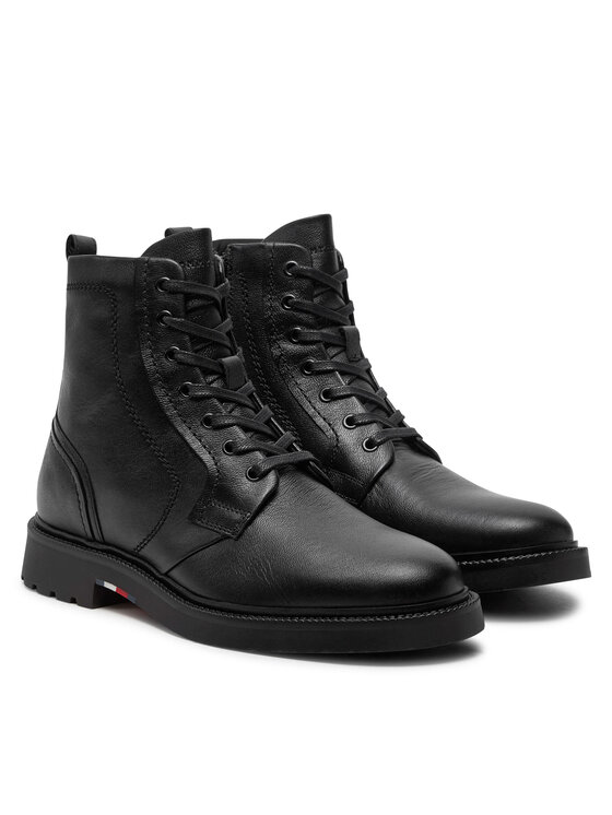 Tommy Hilfiger Tommy Hilfiger Μποτίνια FM0FM05183 Μαύρο