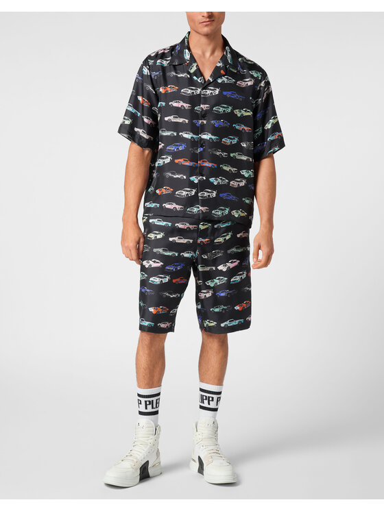 PHILIPP PLEIN PHILIPP PLEIN Koszula 22247 Czarny Regular Fit