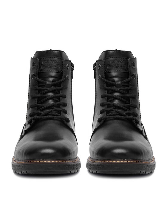 Rieker Rieker Schnürschuhe 33143-00 Schwarz