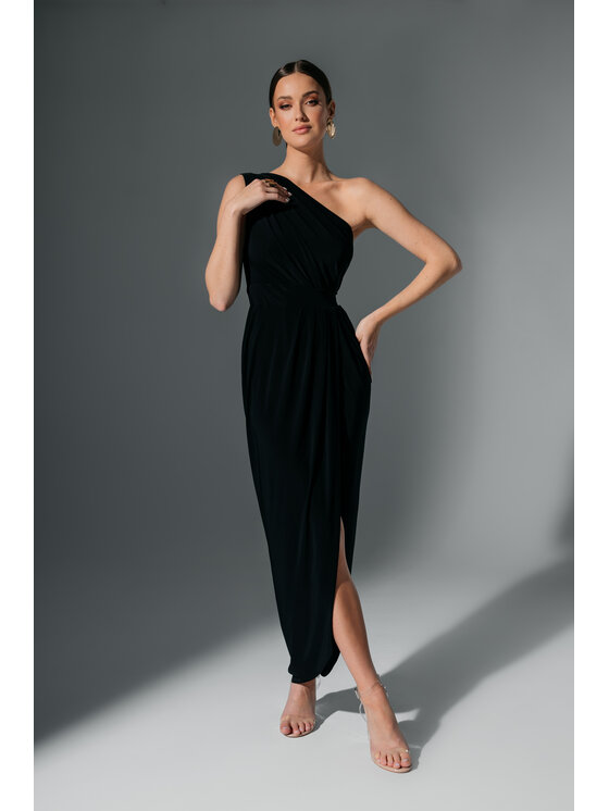 Aurora Aurora Sukienka wieczorowa Eris Czarny Feminine Fit