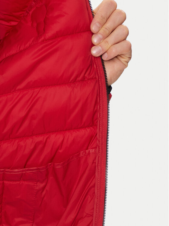 KARL LAGERFELD KARL LAGERFELD Weste Vest 505091 543590 Rot Regular Fit