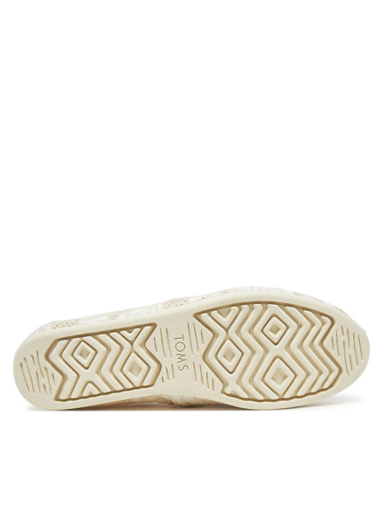 Toms Toms Туфлі Alpargata Classic 10021932 Écru