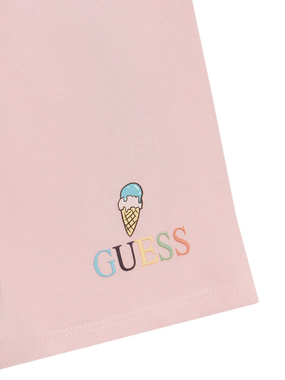 Guess Guess Set pentru bebeluși H6GW08 K6YW1 Roz Regular Fit