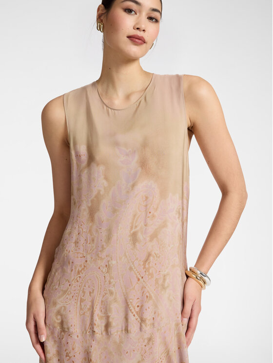 Elena Mirò Elena Mirò Abito da sera 7003P000309N001 Crema Regular Fit