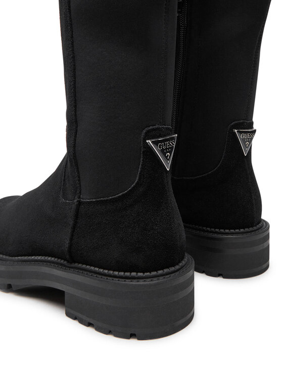 Guess Guess Μπότες Carmen FLFCAR SUE11 Μαύρο