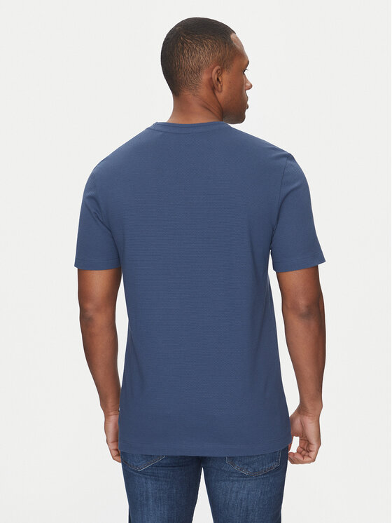 BOSS BOSS Tricou Tiburt 240 50452680 Albastru Regular Fit