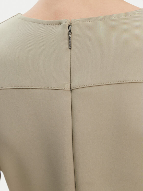 Calvin Klein Calvin Klein Sukienka codzienna K20K208151 Beżowy Regular Fit