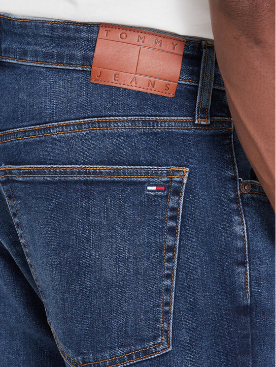 Tommy Jeans Tommy Jeans Дънки Austin DM0DM23913 Тъмносин Slim Fit