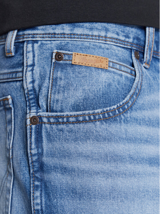 Wrangler Wrangler Jeansy Texas W12T7328O 112320077 Niebieski Regular Fit
