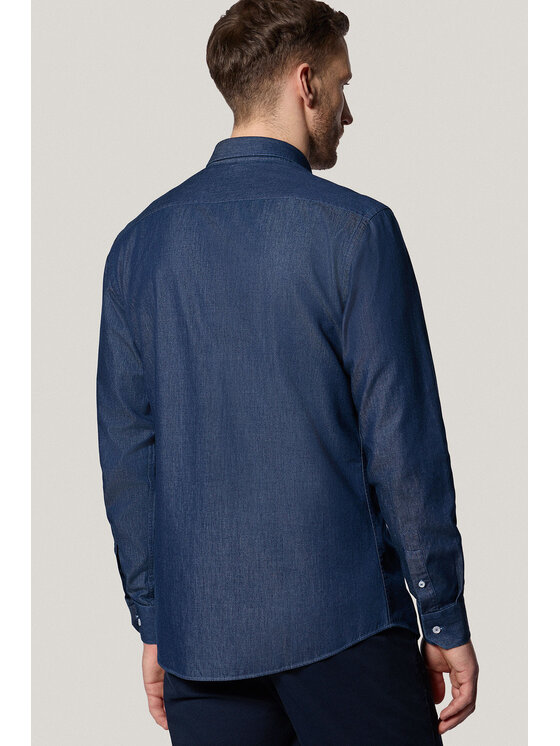 Próchnik Próchnik Koszula PM56 KO073125000017 Granatowy Slim Fit