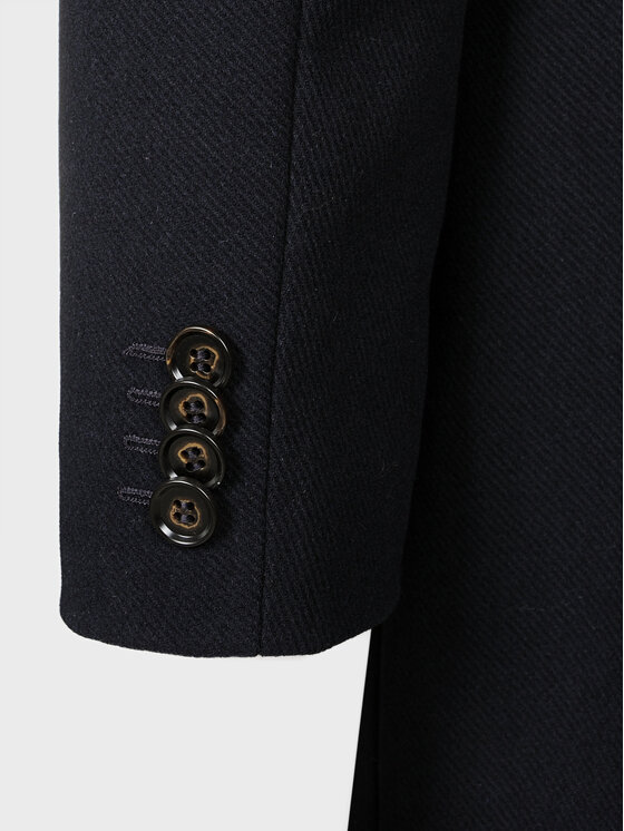 Evenemen Evenemen Płaszcz zimowy VISTA Granatowy Slim Fit