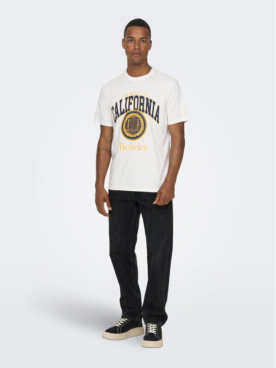 Only & Sons Only & Sons Jeans hlače 22026985 Črna Loose Fit
