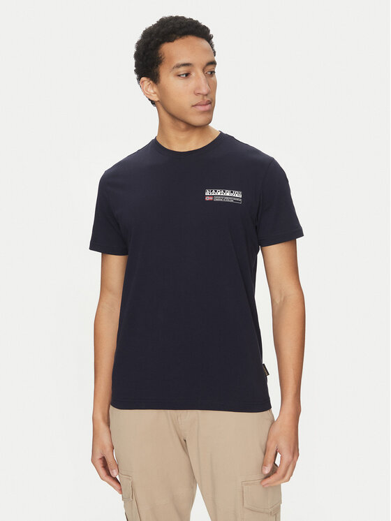 Napapijri Napapijri T-Shirt Kasba NP0A4HQQ Tmavomodrá Regular Fit