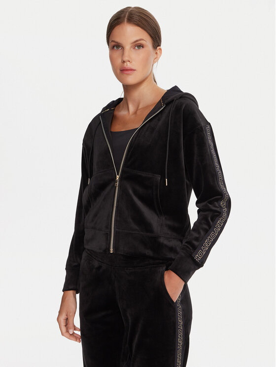 DKNY Sport DKNY Sport Bluză DP5J9639 Negru Regular Fit