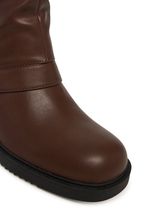 Guess Guess Botki FLFIJI ELE10 Brązowy
