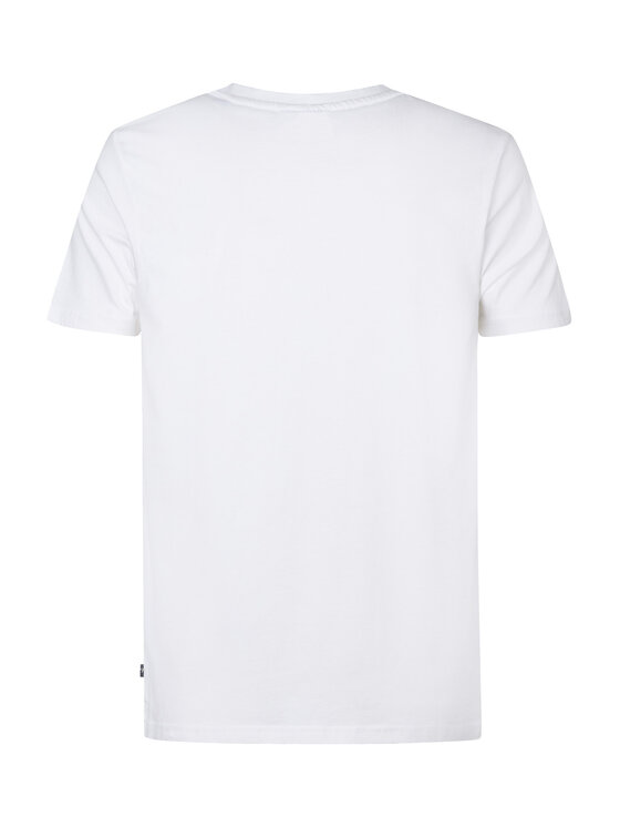 Petrol Industries Petrol Industries T-Shirt M-1050-TSR602 Λευκό Regular Fit