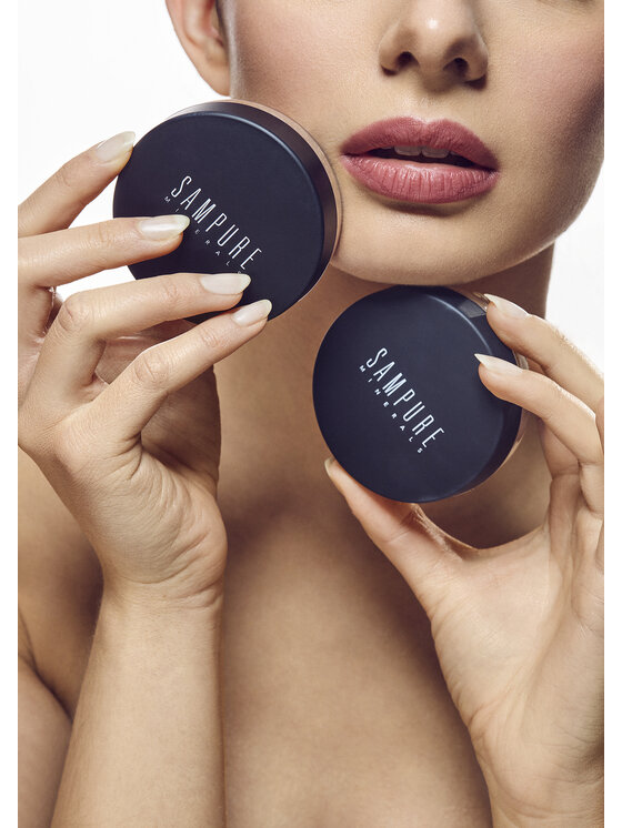 Sampure Minerals Sampure Minerals utrwalający mineralny Puder Golden