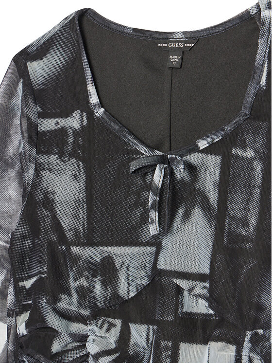Guess Guess Μπλουζάκι J5YH01 K0180 Μαύρο Regular Fit