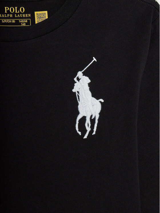 Polo Ralph Lauren Polo Ralph Lauren Blūze 323853891017 Melns Regular Fit