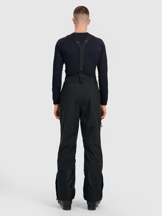 4F 4F Pantaloni da sci 4FWAW25TFTRM0926-20S Nero Regular Fit