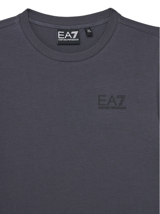 EA7 Emporio Armani EA7 Emporio Armani T-Shirt 7B000020 AF10378 U8115 Szary Regular Fit