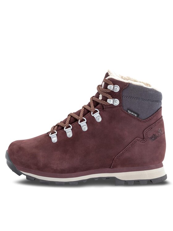 Jack Wolfskin Jack Wolfskin Bakancs Thunder Bay Texapore Mid W 4053681 Bordó