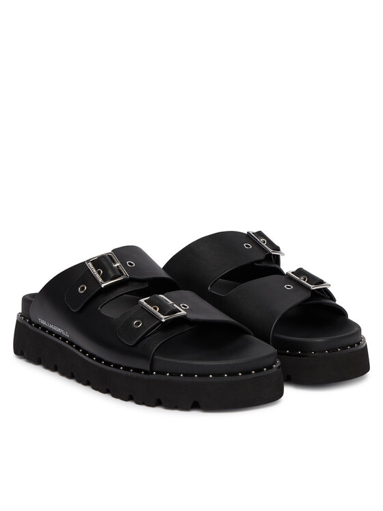 KARL LAGERFELD KARL LAGERFELD Natikači Kaia KL81506 Črna